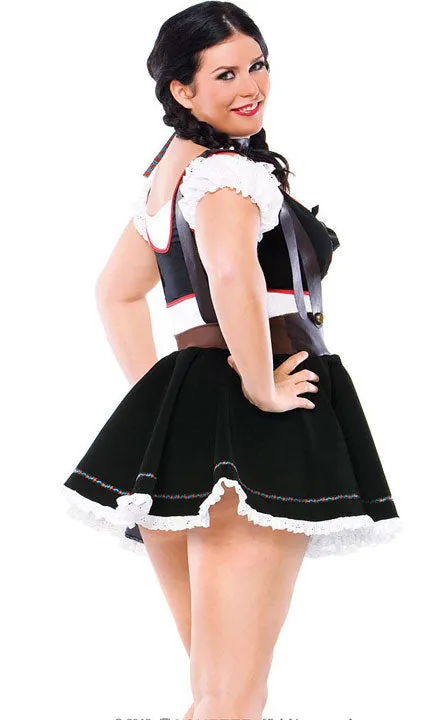 Plus Size Beer Maiden Oktoberfest Costume M6113X