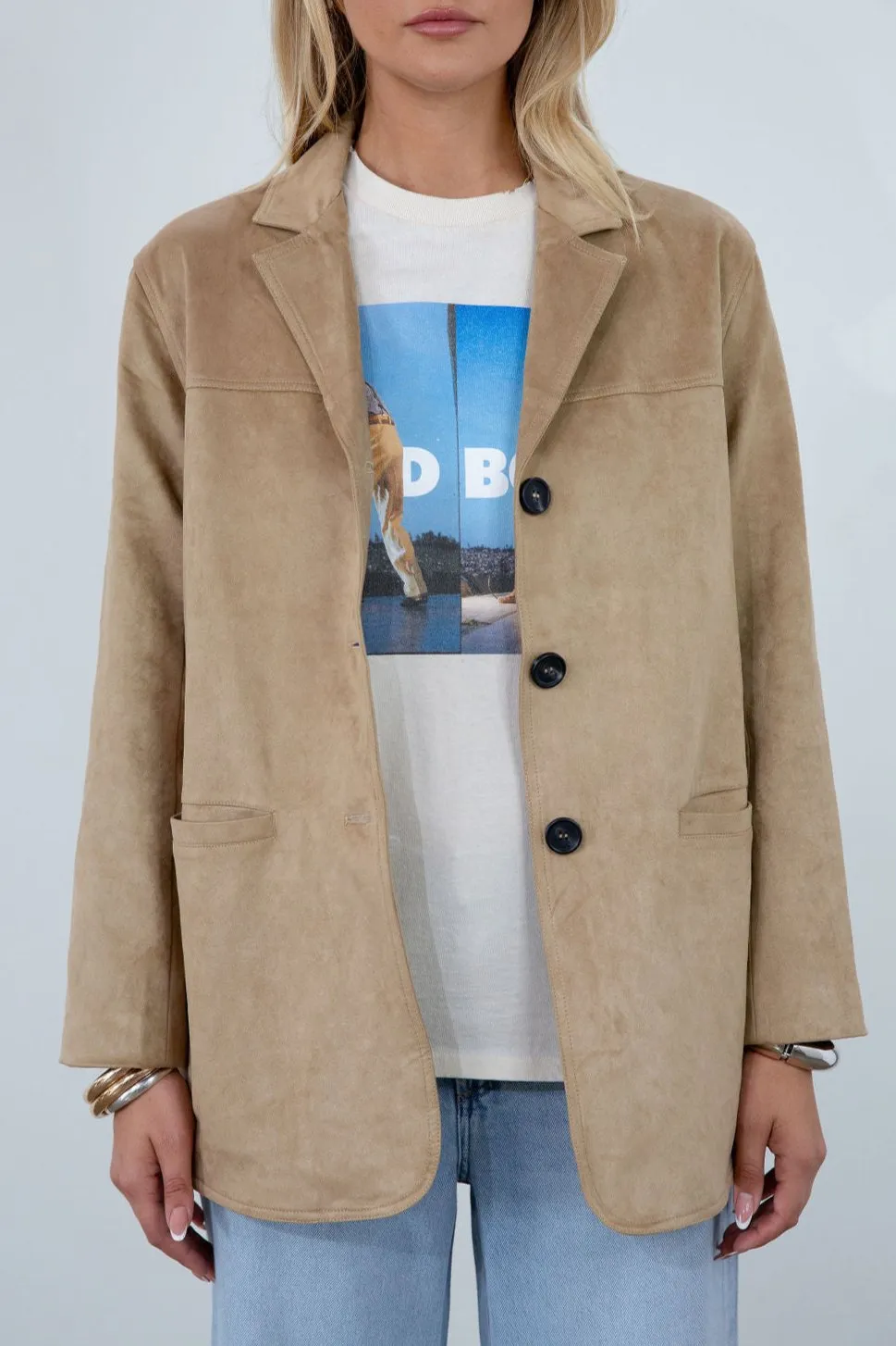 Pull It Off Suede Jacket