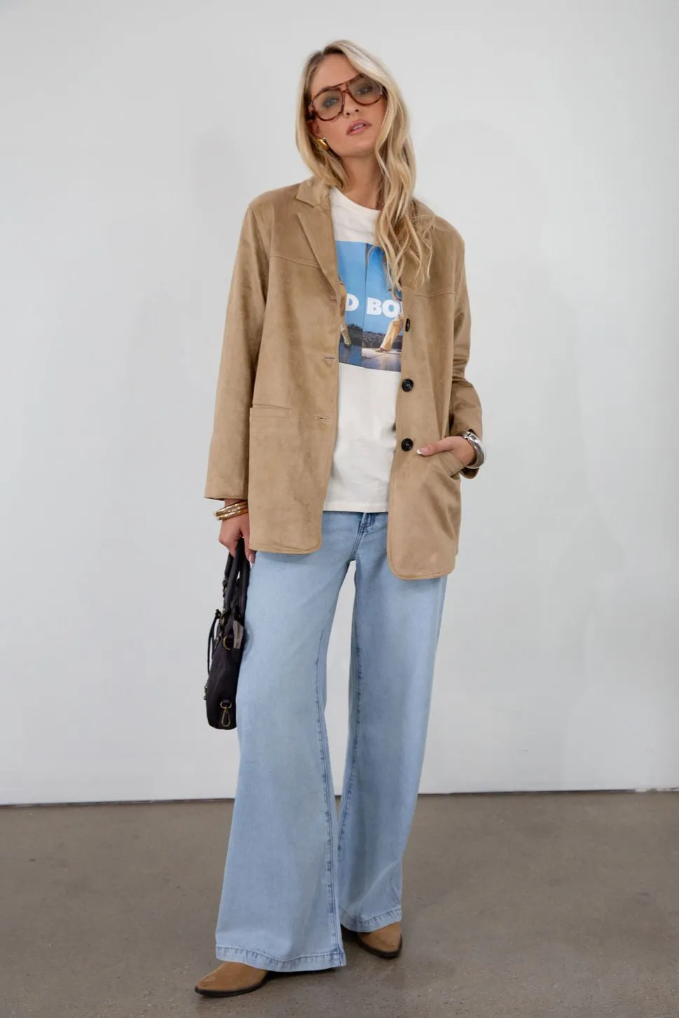 Pull It Off Suede Jacket