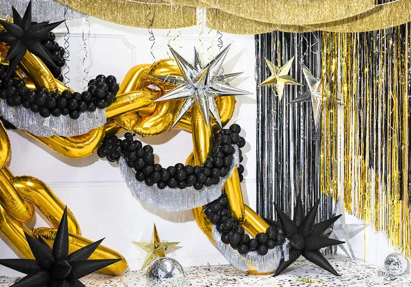 Silver Fringe Garland