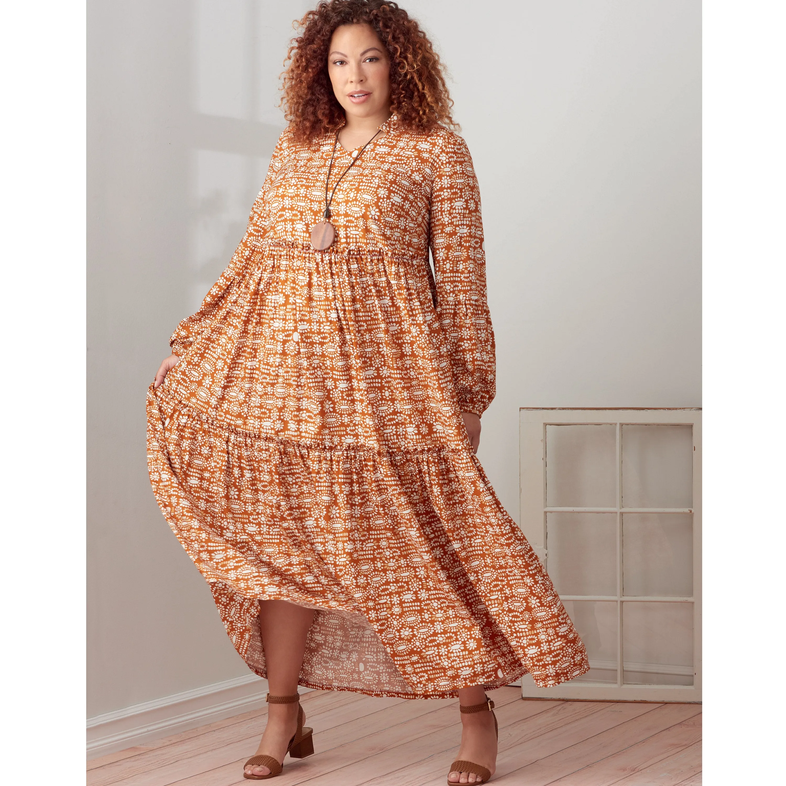 Simplicity Pattern 9265 Misses' & Women's Tiered Dresses