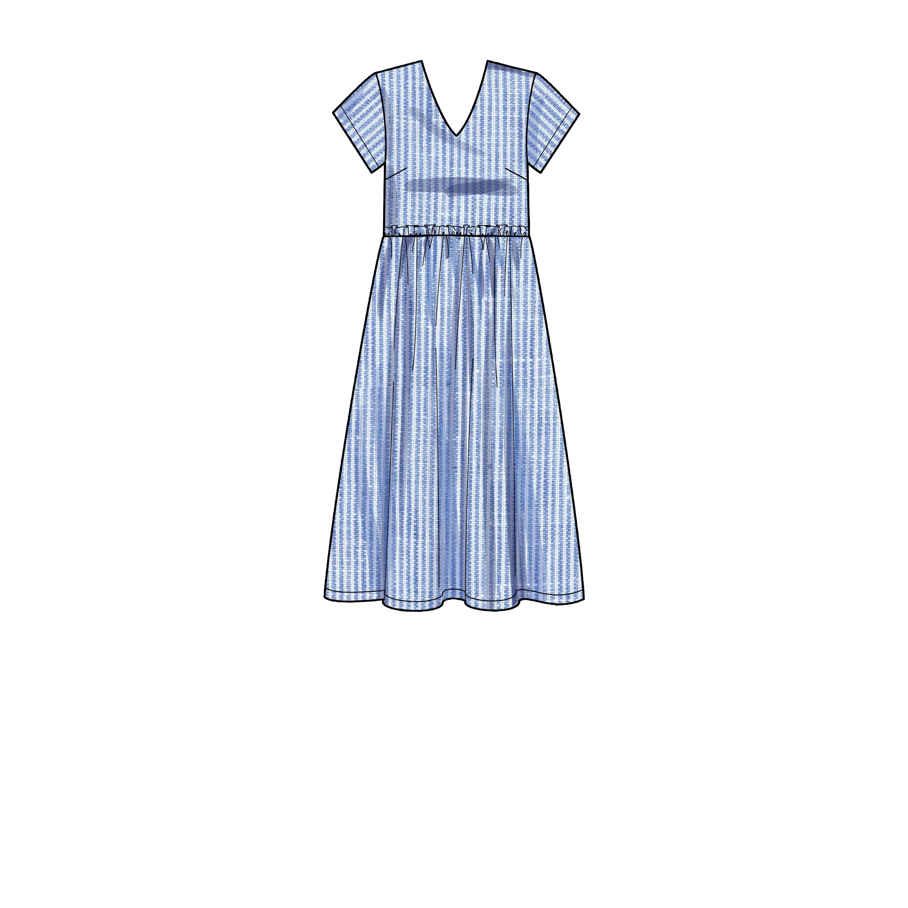 Simplicity Pattern 9265 Misses' & Women's Tiered Dresses