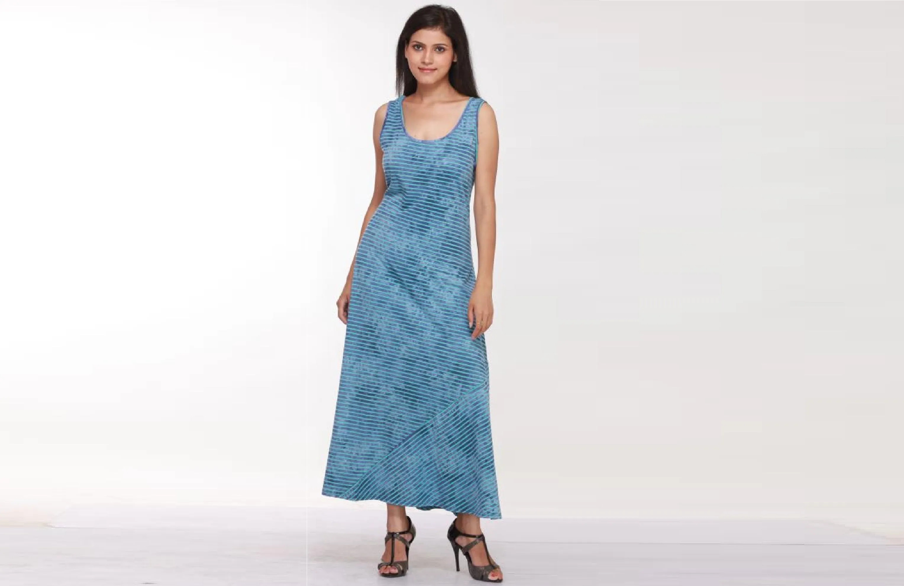 Sleeveless Flowy Maxi Dress