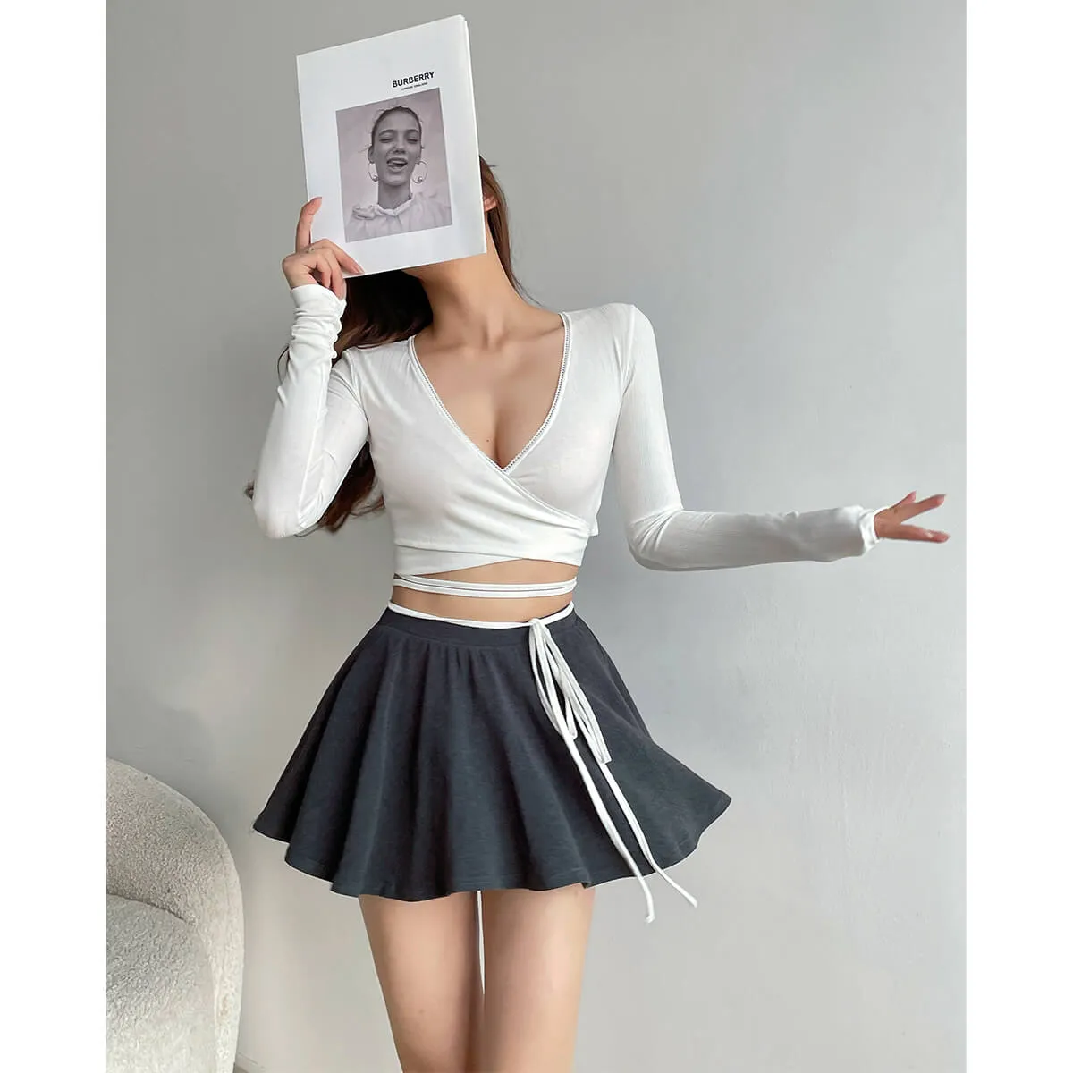 Soft aesthetic skirt