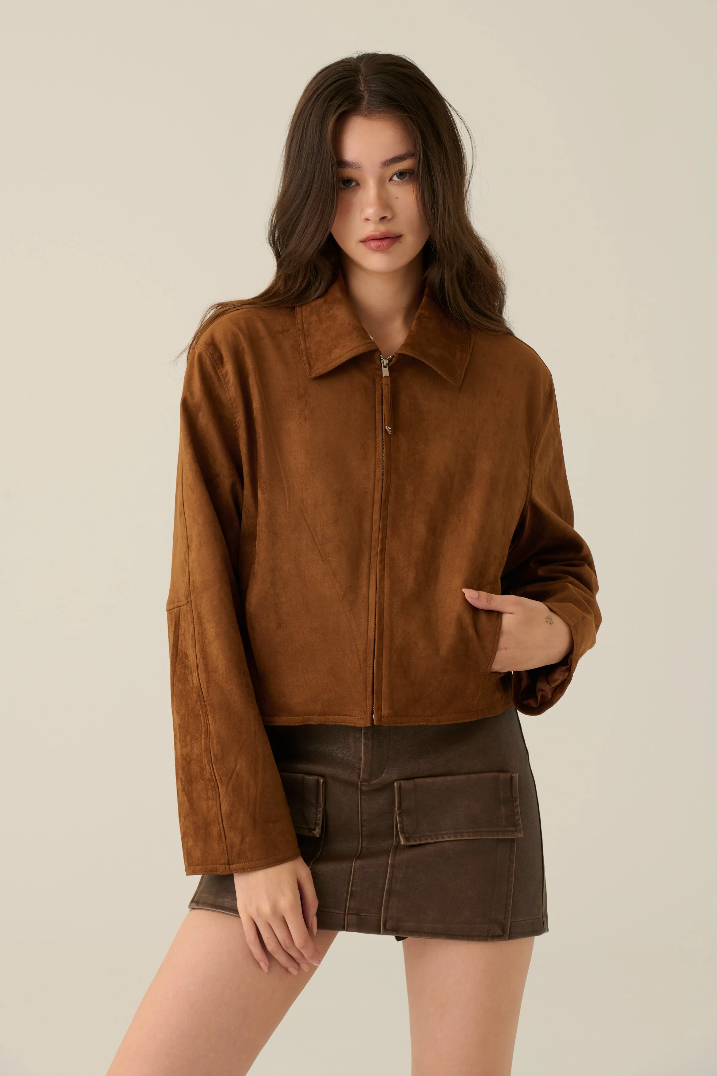 South Hamptons suede jacket