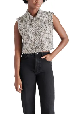 Steve Madden Bijou Vest- Khaki