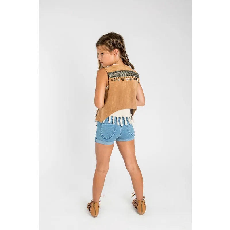 Sudo Festival Suede Vest