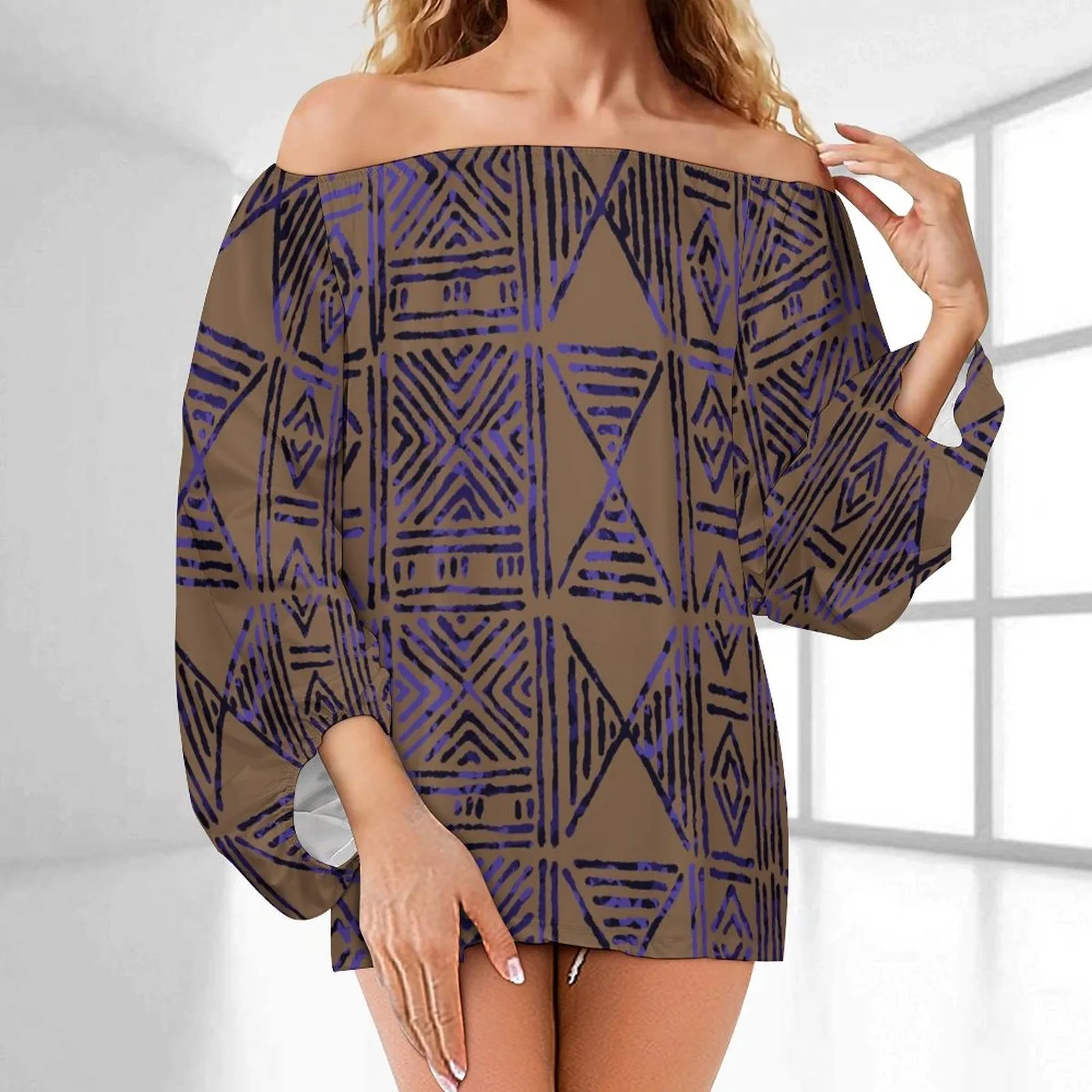 Tribal Style Oversize Dress - Culture Heaven Special