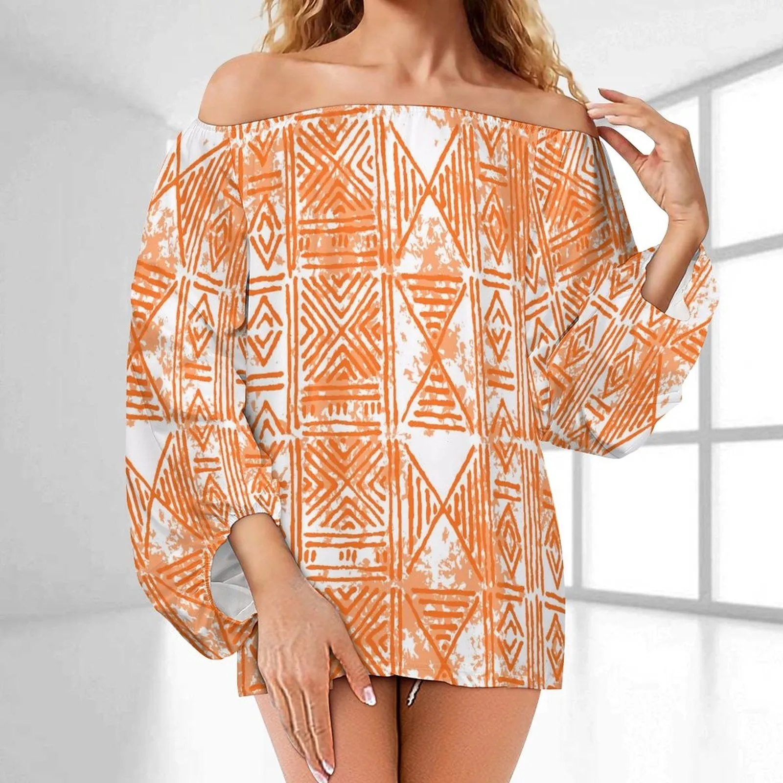 Tribal Style Oversize Dress - Culture Heaven Special