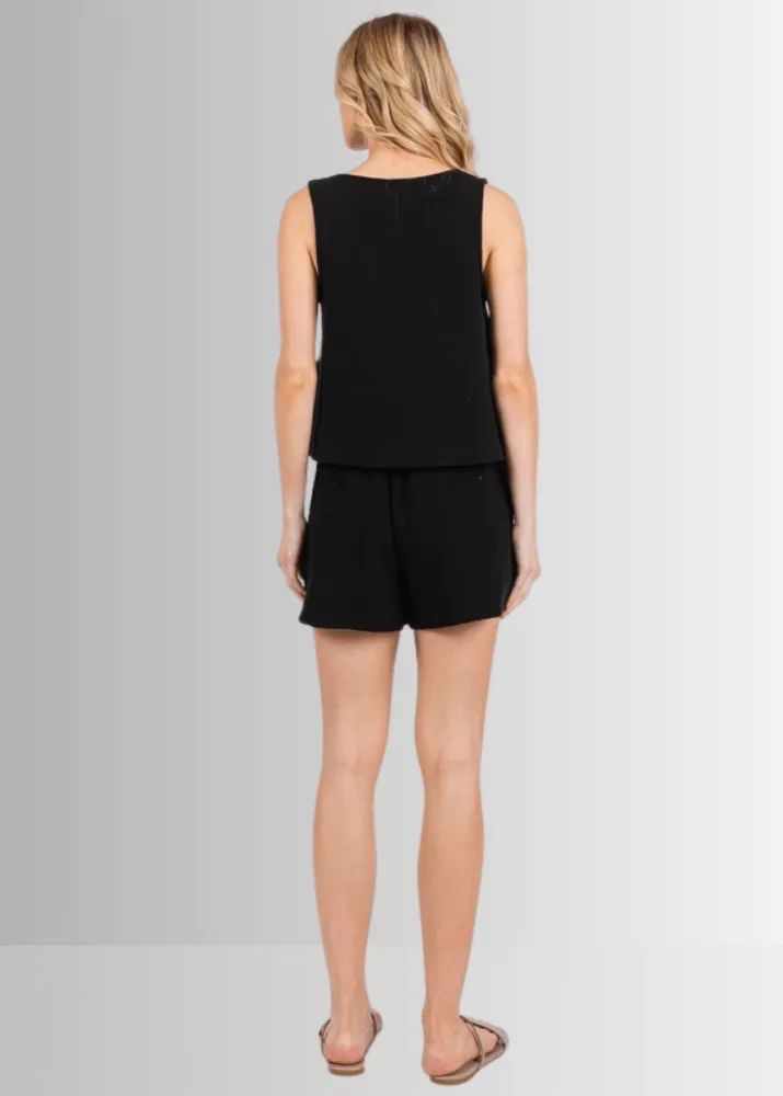 Triple Cotton Gauze Shorts