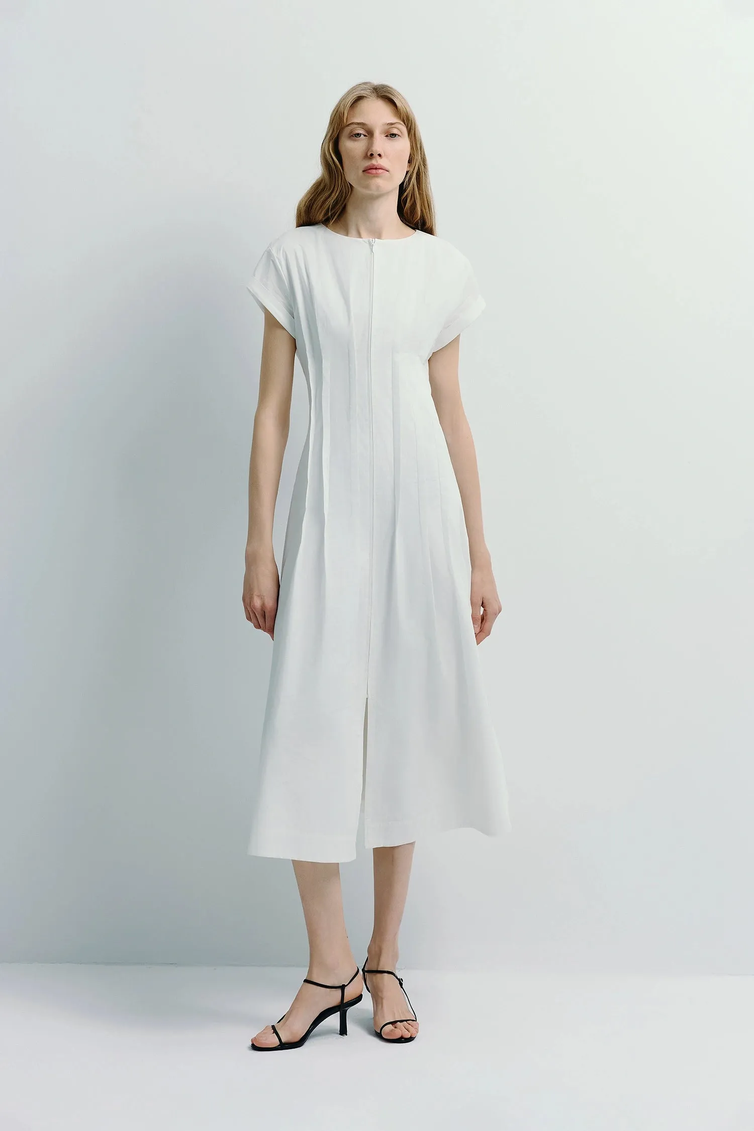 Verri Pintuck Dress