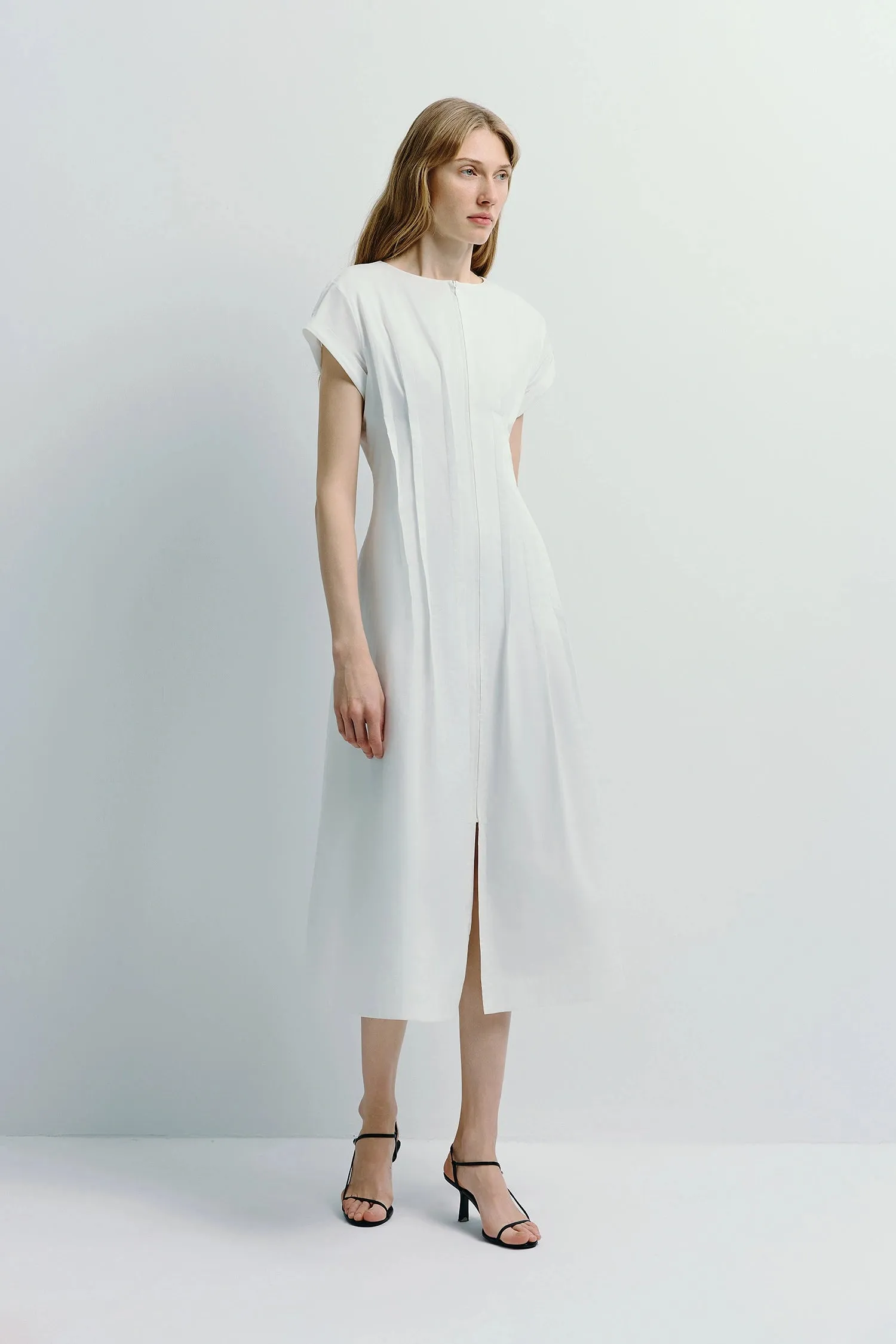 Verri Pintuck Dress