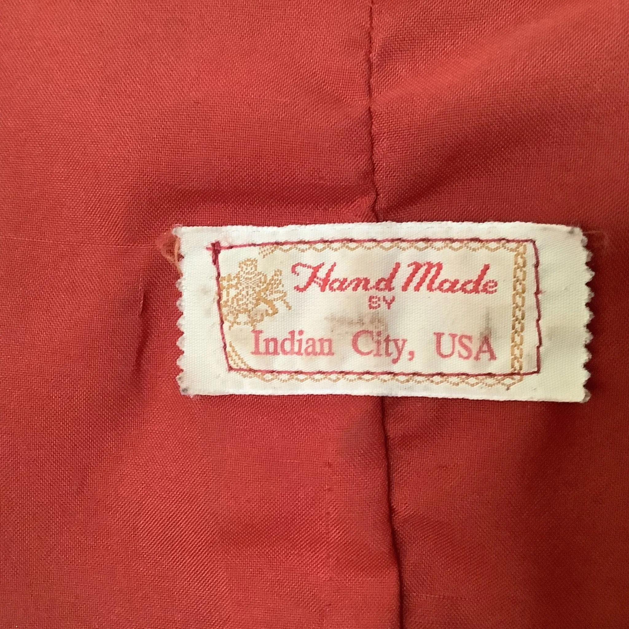 Vintage Nat Am Fringe Vest