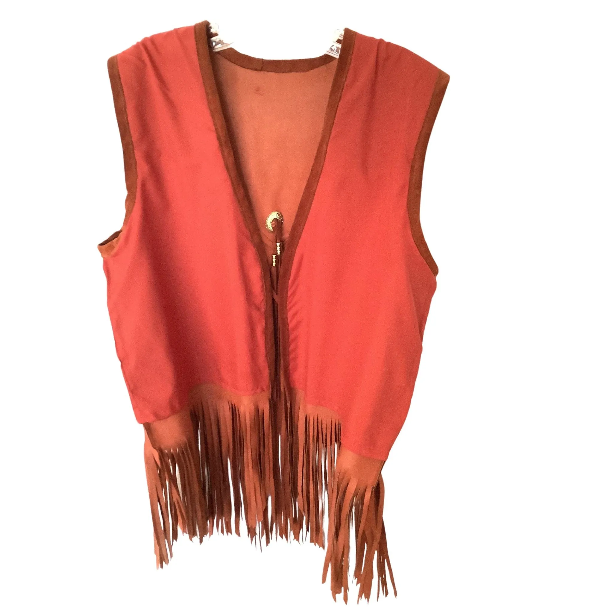 Vintage Nat Am Fringe Vest