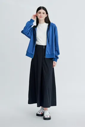Wide-Legged Pants - Black