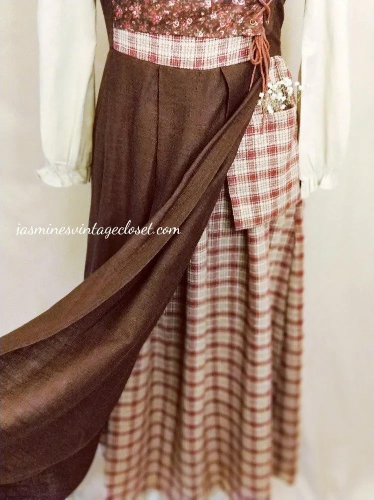 Young Peasant Girl dress (headkerchief included)