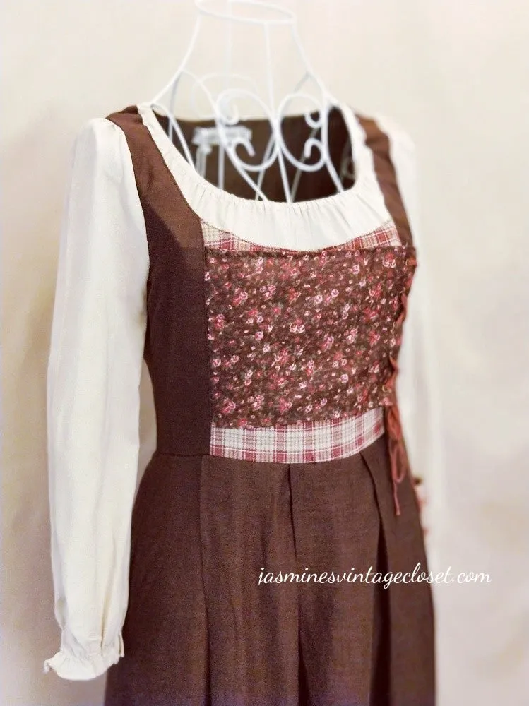 Young Peasant Girl dress (headkerchief included)