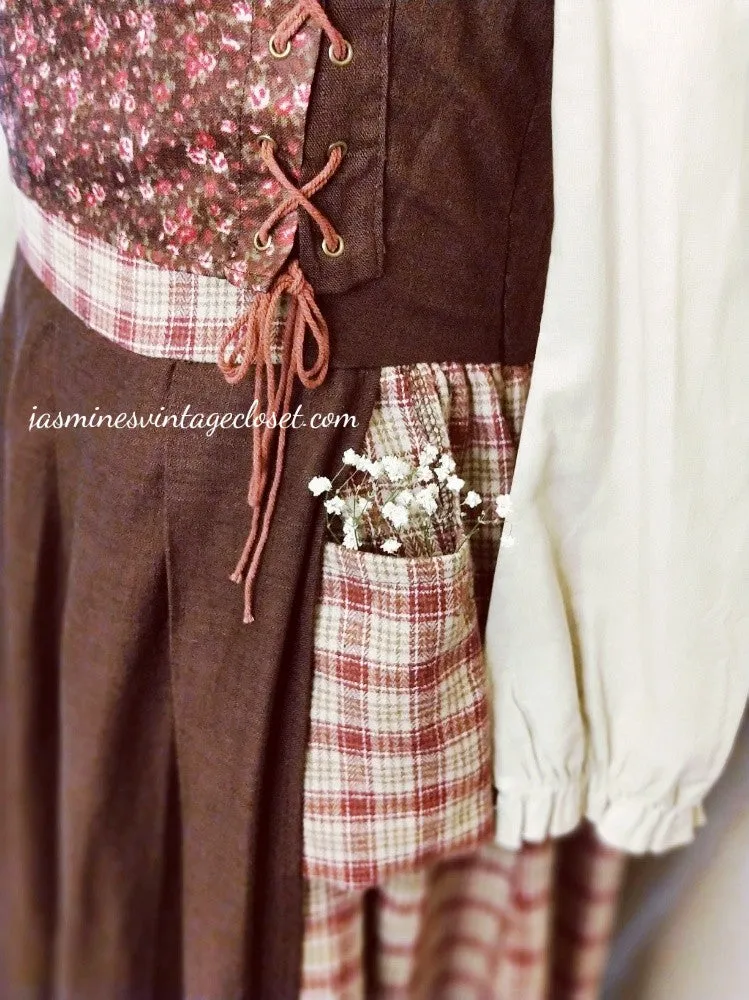 Young Peasant Girl dress (headkerchief included)